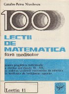 100 lectii matematica fara meditator