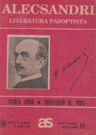 Alecsandri literatura pasoptista