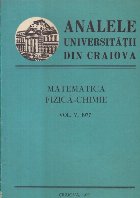 Analele Universitatii din Craiova Seria