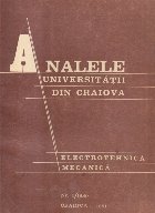 Analele Universitatii din Craiova Electrotehnica