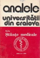 Analele Universitatii din Craiova Seria