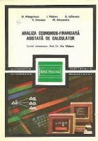 Analiza economico-financiara asistata de calculator