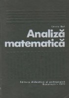 Analiza matematica