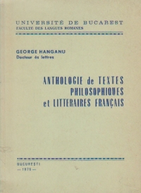 Anthologie de textes philosophiques et litteraires francais