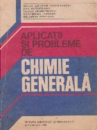 Aplicatii probleme chimie generala