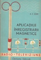 Aplicatiile inregistrarii magnetice (traducere din