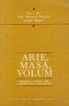 Arie, Masa, Volum (Indrumarea si incurajarea formarii si dezvoltarii acestor concepte la copii)