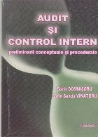 Audit si Control Intern - Preliminarii conceptuale si procedurale