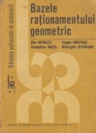 Bazele rationamentului geometric (Branzei...)