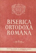 Biserica Ortodoxa Romana Buletinul Oficial