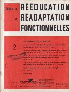 Cahiers Reeducation Readaptation Fonctionnelles 2/1974