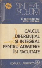 Calcul diferential integral pentru admitere