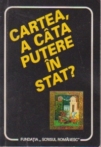 Cartea, a cata putere in stat?