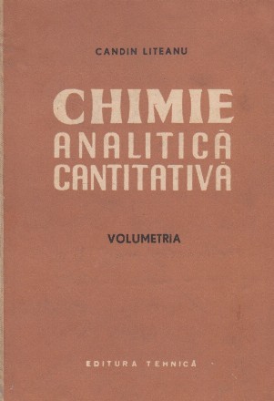 Chimie analitica cantitativa. Volumetria