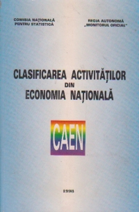 Clasificarea activitatilor din economia nationala - CAEN