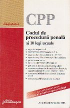 Codul de procedura penala si 10 legi uzuale, actualizat la 27 martie 2008