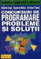 Concursuri programare Probleme solutii