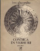 Condica Versuri Poeme