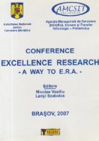 Conference Excellence Research - A Way to E.R.A.