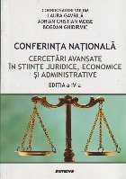 Conferinta Nationala Cercetari Avansate Stiinte