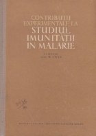 Contributii experimentale la studiul imunitatii in malarie