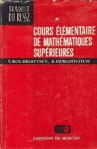 Cours Elementaire Mathematiques Superieures (Koudriavtsev