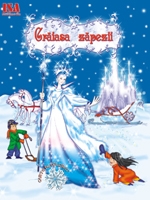 Craiasa Zapezii / The Snow Queen - carte de colorat, editie bilingva romana-engleza