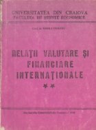 Curs de relatii valutare si financiare internationale, Volumul al II-lea