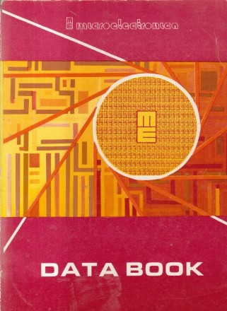 Data Book - MOS and optoelectronic devices, First Edition 1985