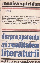 Despre aparenta si realitatea literaturii