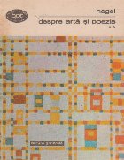 Despre arta si poezie, Volumul al II-lea