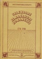 Dictionar Bibliografic Calendare Almanahuri Romanesti