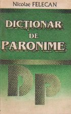 Dictionar paronime