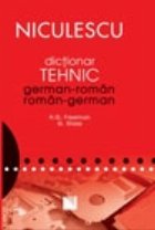 Dictionar tehnic german roman/roman german