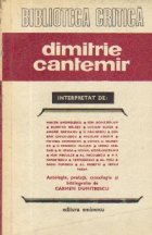 Dimitrie Cantemir interpretat de...