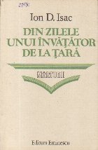 Din Zilele unui Invatator de la Tara - Marturii