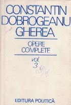 Dobrogeanu Gherea Opere Complete Volumul