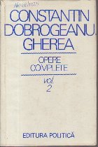 Dobrogeanu Gherea Opere complete Volumul