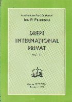 Drept International Privat, Volumul al II-lea