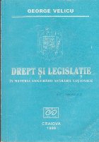 Drept Legislatie Materia Asigurarii Apararii