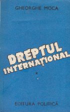 Dreptul International, Volumul I