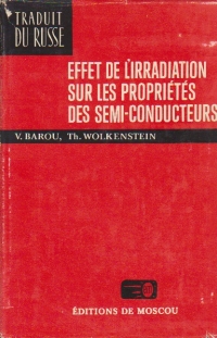 Effet de l'irradiation sur les proprietes des semi-conducteurs