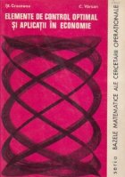Elemente de control optimal si aplicatii in economie