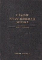 Elemente de inframicrobiologie speciala