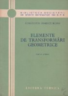 Elemente transformari geometrice Partea treia