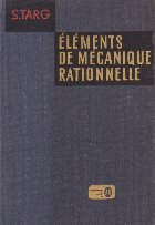 Elements mecanique rationnelle (Targ)