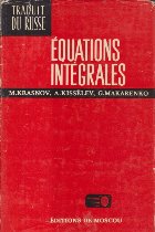 Equations Integrales Problemes exercices