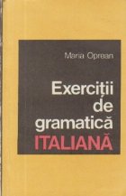 Exercitii de gramatica italiana