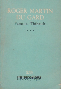 Familia Thibault, Volumul al III - lea