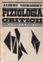 Fiziologia criticii Pagini critica istorie